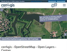 Tablet Screenshot of con4gis.org
